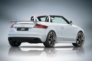 ในส่วนด้านท้าย Audi TT 