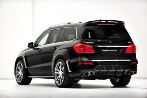 ในส่วนของด้านท้าย Mercedes-Benz GL63