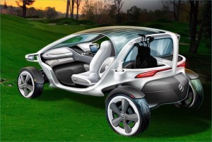 Mercedes-Benz Vision Golf Cart - Side