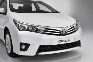 All New Toyota Corolla EU ด้านหน้า