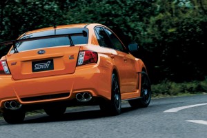 Subaru WRX STI tS TYPE RA ด้านหลัง