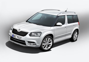 2014 Skoda Yeti ด้านหน้า