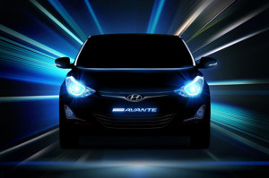 2014 Hyundai Elantra ด้านหน้า