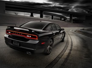 ด้านหลัง Dodge Charger Blacktop 