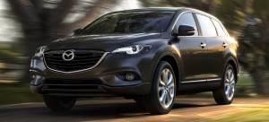 ด้านหน้า Mazda CX-9 2014