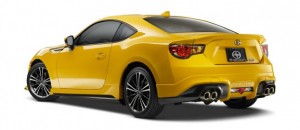 ด้านหลัง Scion FR-S Series 1.0 2014