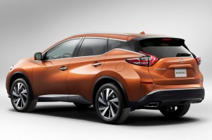 ด้านหลัง nissan murano 2015