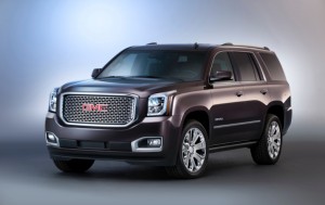 ด้านหน้า GMC Yukon XL Denali 2015