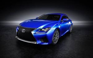 ด้านหน้า Lexus RC Coupe F Sport 2015