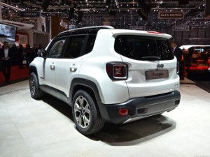 แผ่นหลัง Jeep Renegade 2015