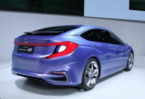 ด้านหลัง Honda Concept B