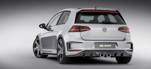 แผ่นหลัง Volkswagen Golf R 400 Concept 