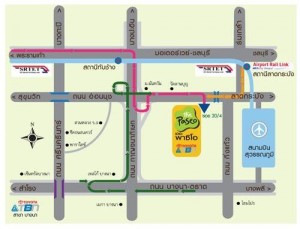 แผนที่พามาสู่ งานเปิดท้ายขายของ