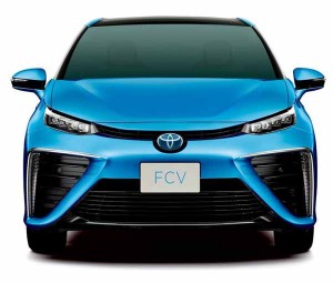 โฉมหน้าของ toyota fcv fuel cell