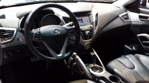 ดีไซน์ภายใน Hyundai Veloster REFLEX