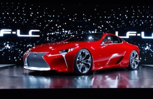 Lexus LF LC Concept ต้นแบบของเจ้า SC