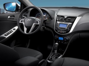 hyundai solaris interior