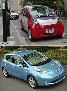 Mitsubishi imiev - Nissan Leaf