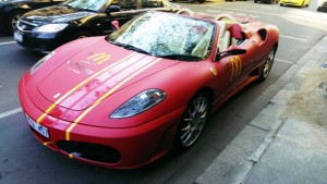 Ferrari F430 รถส่งแม็คโดนัลด์ ณ ออสเตรเลีย