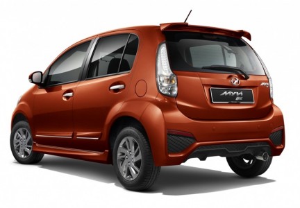 บั้นท้าย Perodua Myvi Minorchange