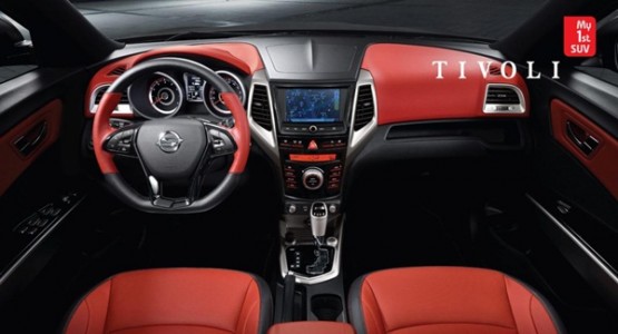 ภายใน SsangYong Tivoli 