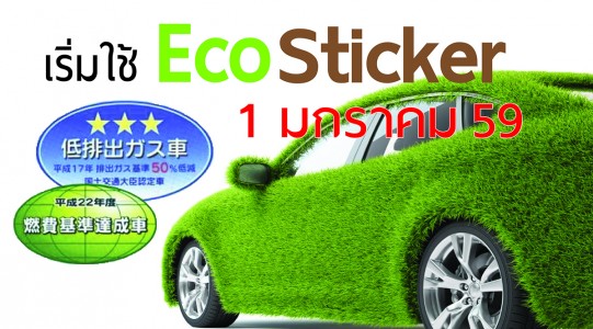 Eco sticker