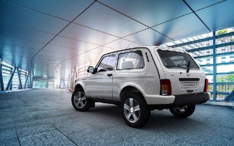 บั้นท้าย 2014 Lada 4x4 Urban