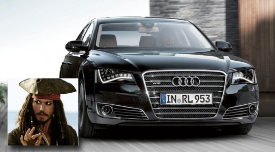 Johnny Depp เน้นสบายกับ Audi A8