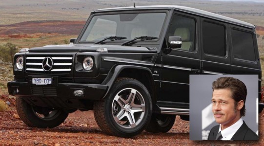 Brad Pitt กับ Mercedes Benz G55 AMG