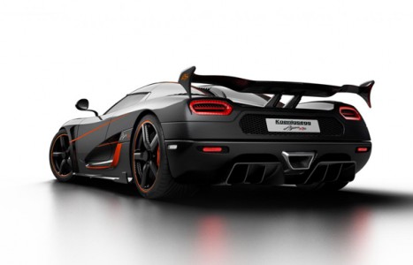 บั้นท้าย Koenigsegg Agera RS