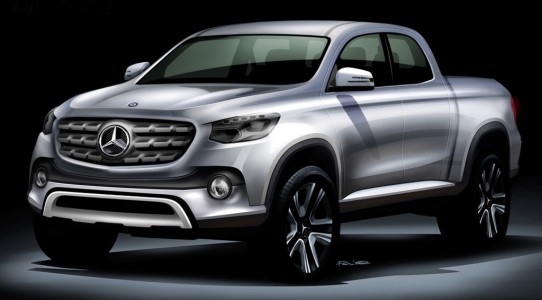 Mercedes Benz เปิดตัวรถกระบะ