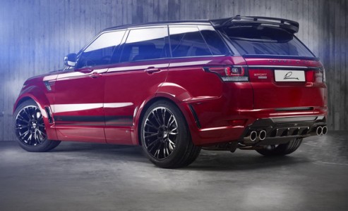 บั้นท้าย Range Rover Sport 