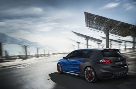 บั้นท้าย Peugeot 308 R HYbrid