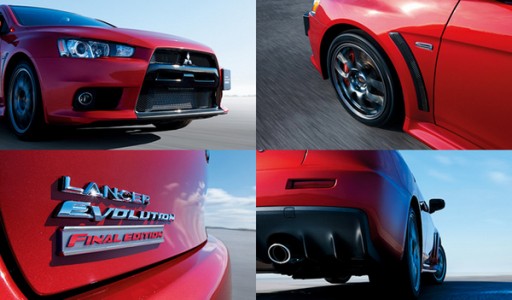 ภายนอก Mitsubishi Lancer Evolution X Final 