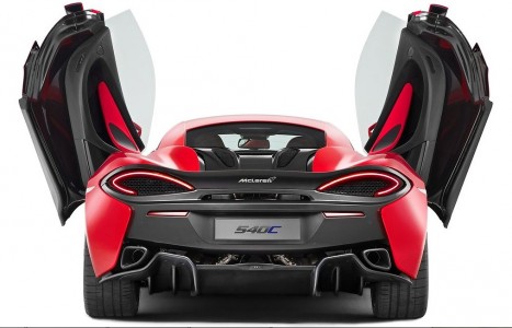 บั้นท้าย 2016 Mclaren 540c Coupe 