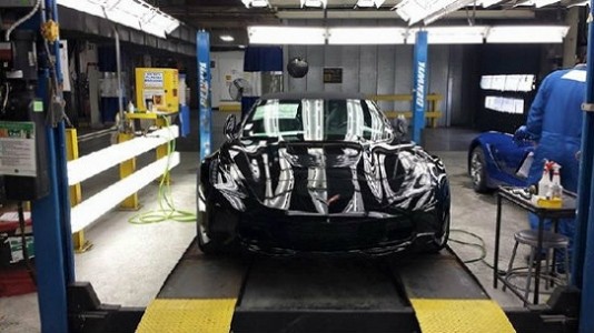 ภายนอก Chevrolet Corvette Z06 Convertible รถ CEO ค่าย GM 