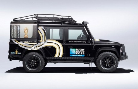 ภายนอก 2015 Land Rover Defender Rugby World Cup Edition