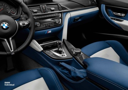 BMW M3 two - tone interior