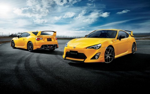 Toyota 86 Yellow Limited edition