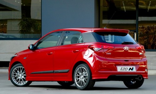 บั้นท้าย Hyundai i20 N sport