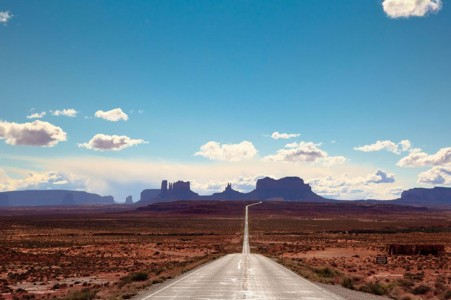 Scenic Byway 163 stretches from the Arizona