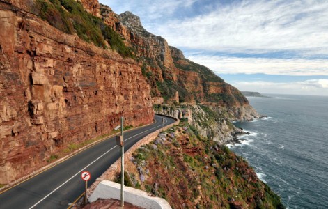 Chapman's Peak Drive in South Africa