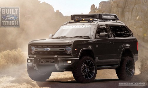 แจ่มไม่ใช่เล่น !! กับภาพเรนเดอร์ Ford Bronco 2020  