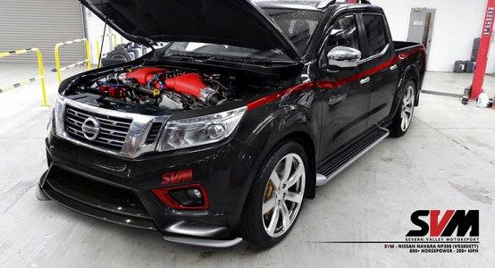 Nissan Navara with VR38DETT by SVM