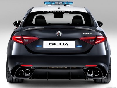 Police Car From Alfa Romeo Giulia