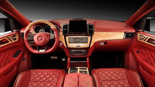 Mercedes GLE Coupe Red Crocodile