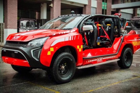 Fire Truck Singapore Civil Defence Force