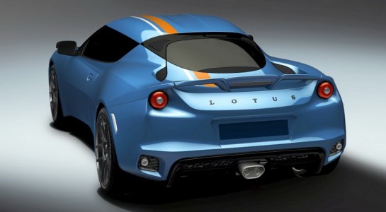 Lotus Evora 400 Blue and Orange Edition