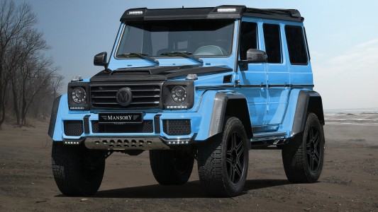 Mercedes G500 Feel blue