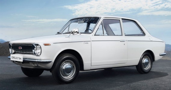 Toyota corolla1966 รุ่น 1